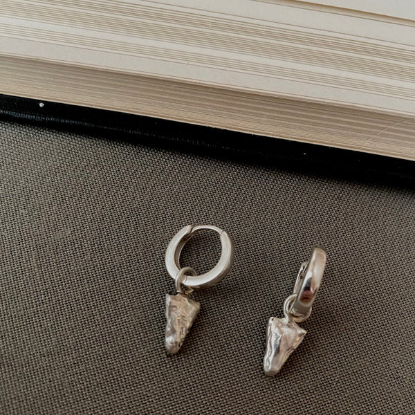 Huggie Point Earrings