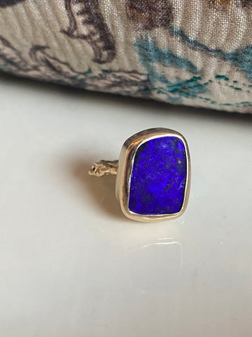 Boulder Mountain Opal Vines Ring