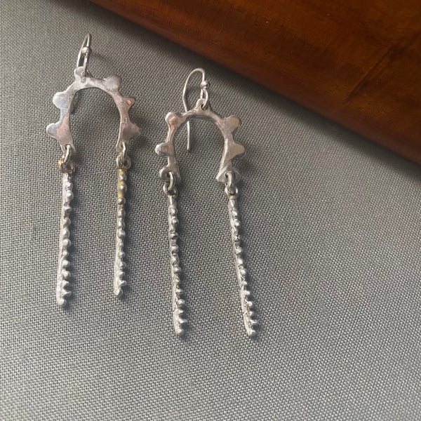 Petal Tassle Earrings