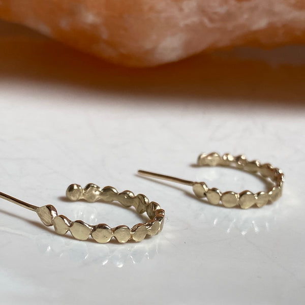 Small Tiny Circle Hoops