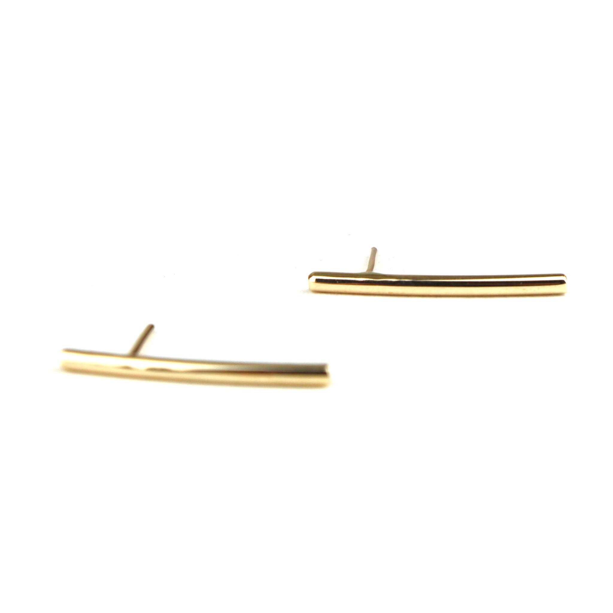 Bar Stud Earrings