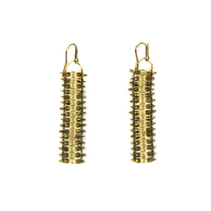 Drift Earrings Clear Bead