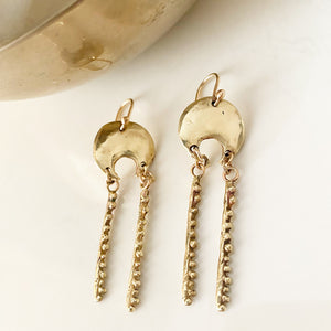 Eclipse Tassel Earrings