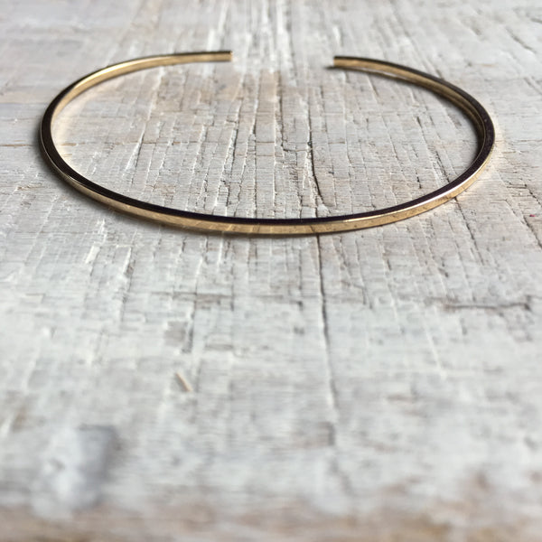 14k Squared Cuff
