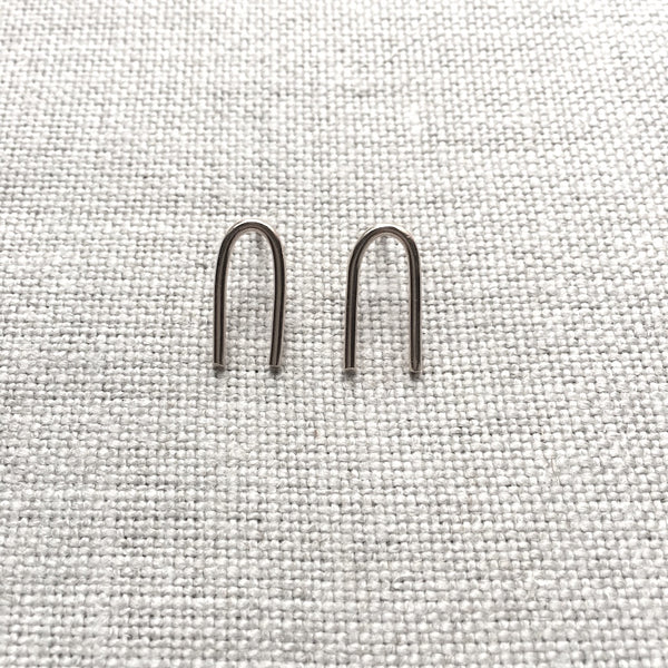Mini Tuning Fork Earrings
