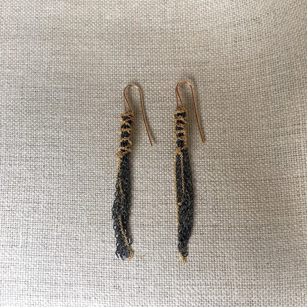 Tangled Chain Earrings