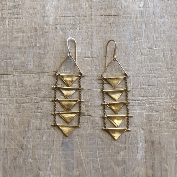 Triangle Drift Earrings