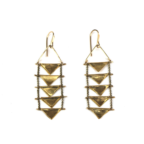 Triangle Drift Earrings
