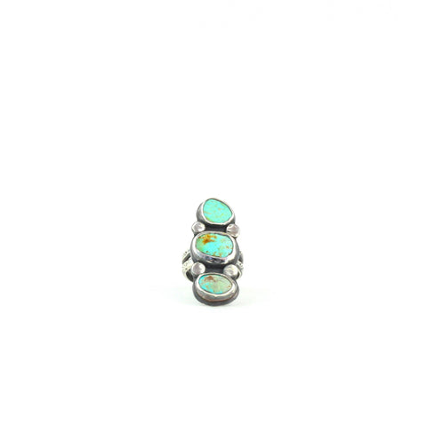 Triple Turquoise Ring