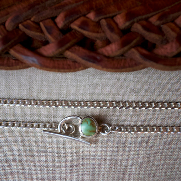 Turquoise Toggle Necklace